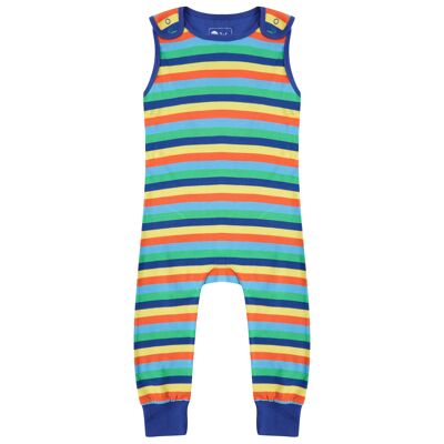 DUNGAREES - RAINBOW STRIPE