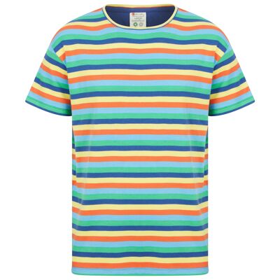 Mens t-shirt - rainbow stripe