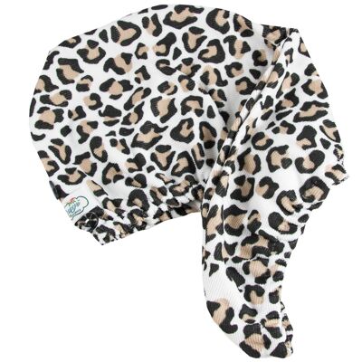 Hair Turban Leopard Print