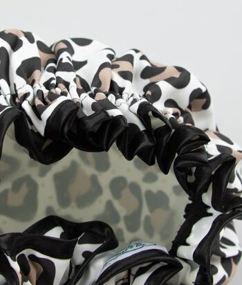 Bonnet de douche imprimé léopard 2