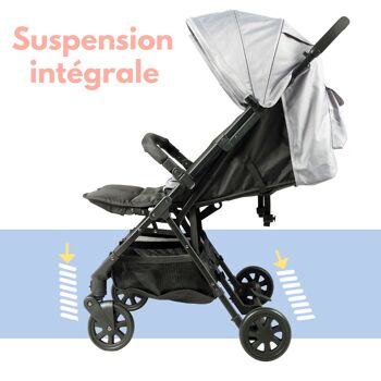 Ultra-Compact Side-by-Side Double Stroller 10