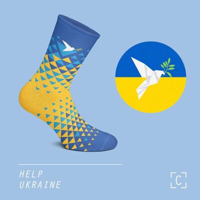 Hilfe Ukraine Socken