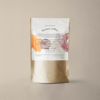 260 g di caffè in grani di caffè di fabbrica