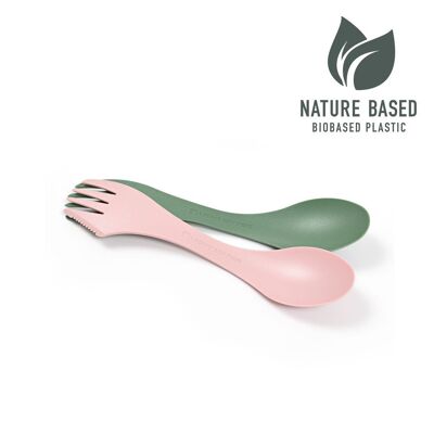 Spork lefty BIO sandygreen/dustypink