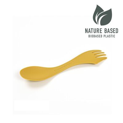 Spork medium BIO mustyyellow bulk