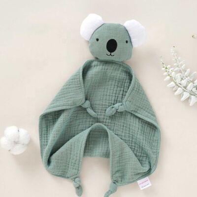 Organic Muslin Comforter - Kerry Koala - Sage