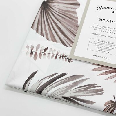 Splash Mat Boho Palms