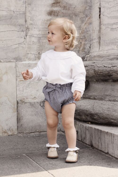 Shirt With Frill - Size 6-9m.