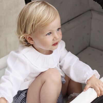 Shirt With Frill - Size 12-18m.