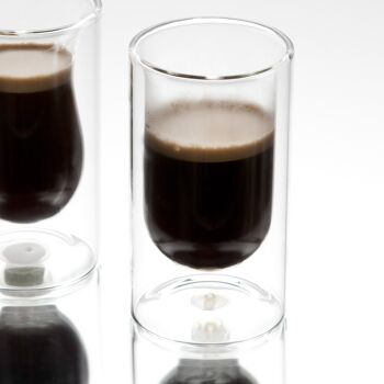 Verre double paroi original (10cl) - espresso, verrine... 1