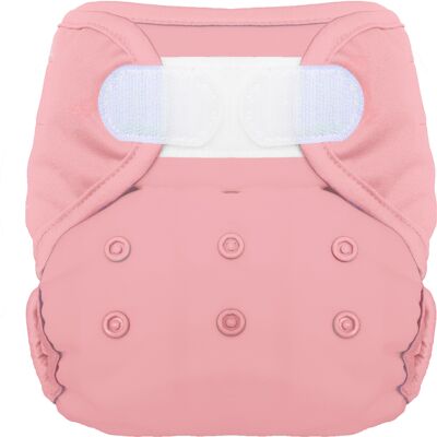 washable diaper - frilly pink