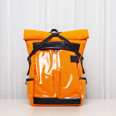 Flight Pack - Nylon Fluor Orange PVC
