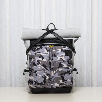 Flight Pack - Nylon Silver Camo