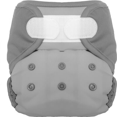 washable diaper - mouse gray