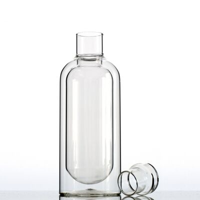 Bouteille carafe à vin isotherme en lévitation 500mL (double paroi)