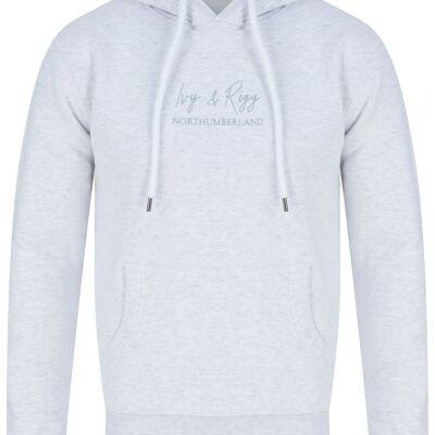 Druridge Recycled Hoodies - Light Grey