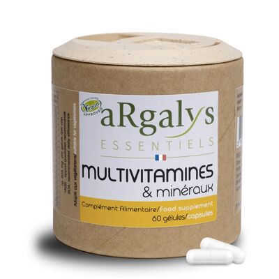 Multivitamines et minéraux 60 gélules