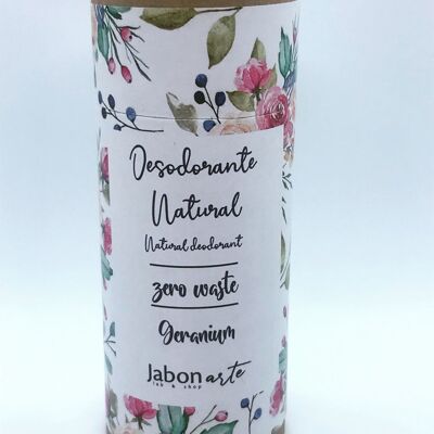 Desodorante stick geranio zero waste