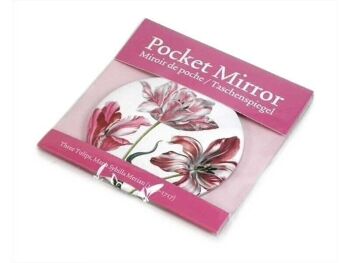 Miroir de poche, Merian, Trois tulipes 3