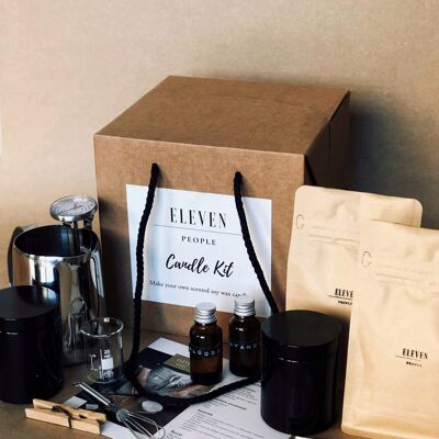 Kit de bougies DIY Vegan Soy Wax