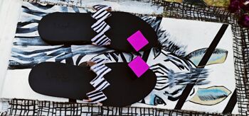Sandales plates en cuir faites à la main pour femmes : Sandal Trend Kaloni 2