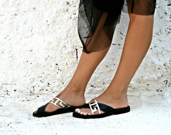 Sandale en cuir faite à la main : Mahi 2