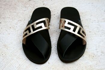 Sandale en cuir faite à la main : Mahi 3