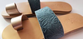Sandale en cuir faite à la main : Ourani 3