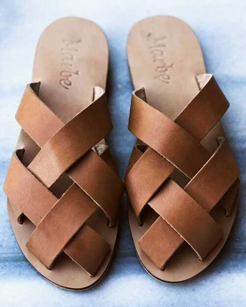 Handmade Leather Sandal : Thalia