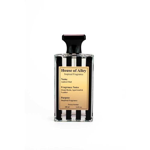 Inspired By Trussardi Amber Oud, Niche, 100ml, Ambrei Oud