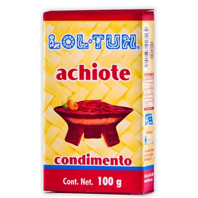Achiote paste - Lol Tun - 100 gr