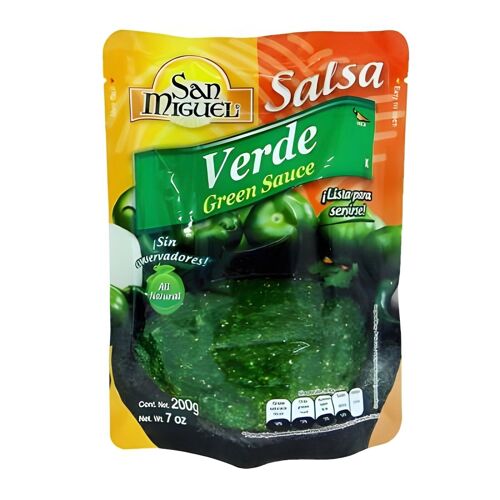Poche de Sauce Verte - San Miguel - 200 gr