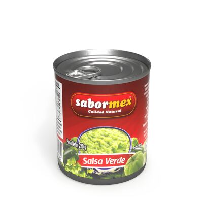 Salsa verde mexicana - Sabormex - 215 gr
