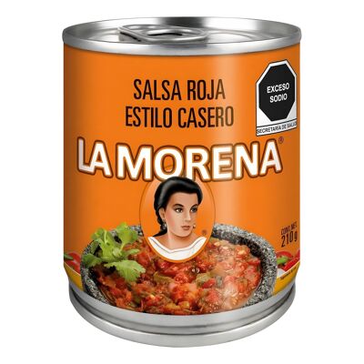 Mexikanische Rote Sauce (casera) - La Morena - 200 gr