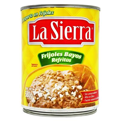 Frijoles integrales preparados enlatados - La Sierra - 580 g