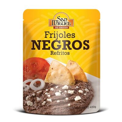 Poche Haricots Noirs Frits - San Miguel - 430 gr