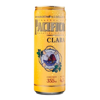 Canette Bière - Pacifico - 355 ml - 4,5° d'alcool