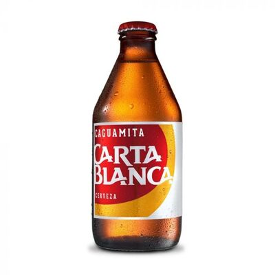 Flaschenbier - Carta Blanca Caguamita - 300 ml - 4,5 % Alkohol