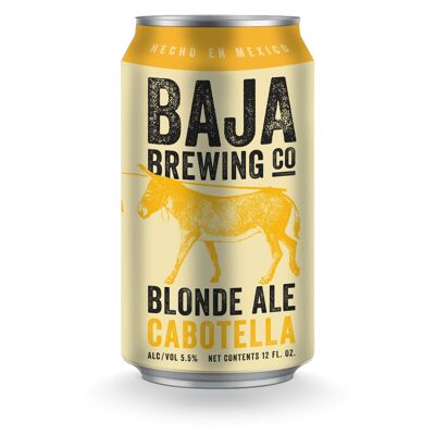 Canette Bière - Baja Brewing Cabotella - 355 ml - 5,5° d'alcool