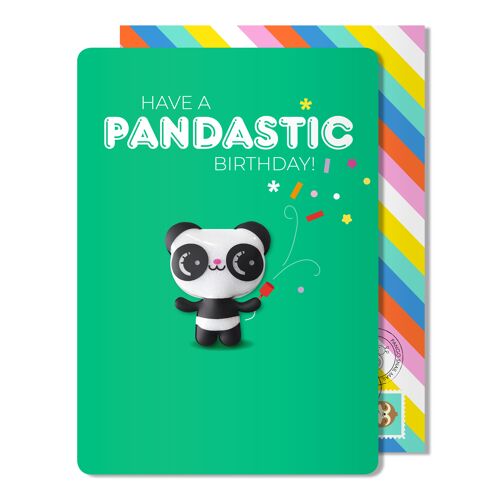 Pandatastic birthday card