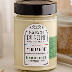Moutarde Blanche & Douce 195g