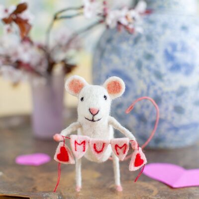 Fête des mères - Mum Bunting Mouse - par Sew Heart Felt