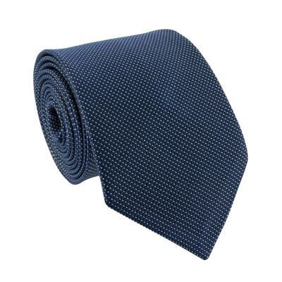 Midnight Blue Fiorenza Silk Tie