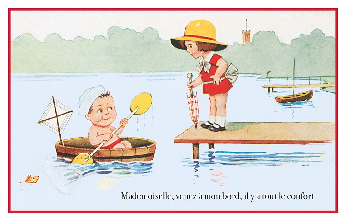 Cartolina di muschio seducente