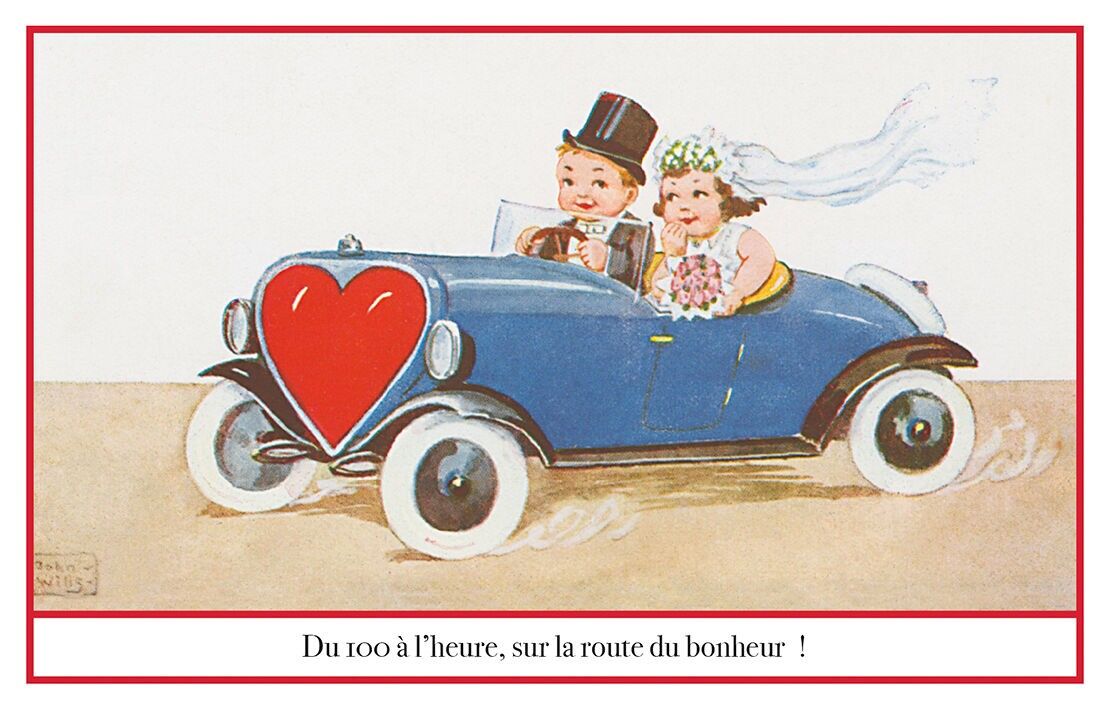 cartolina luna di miele