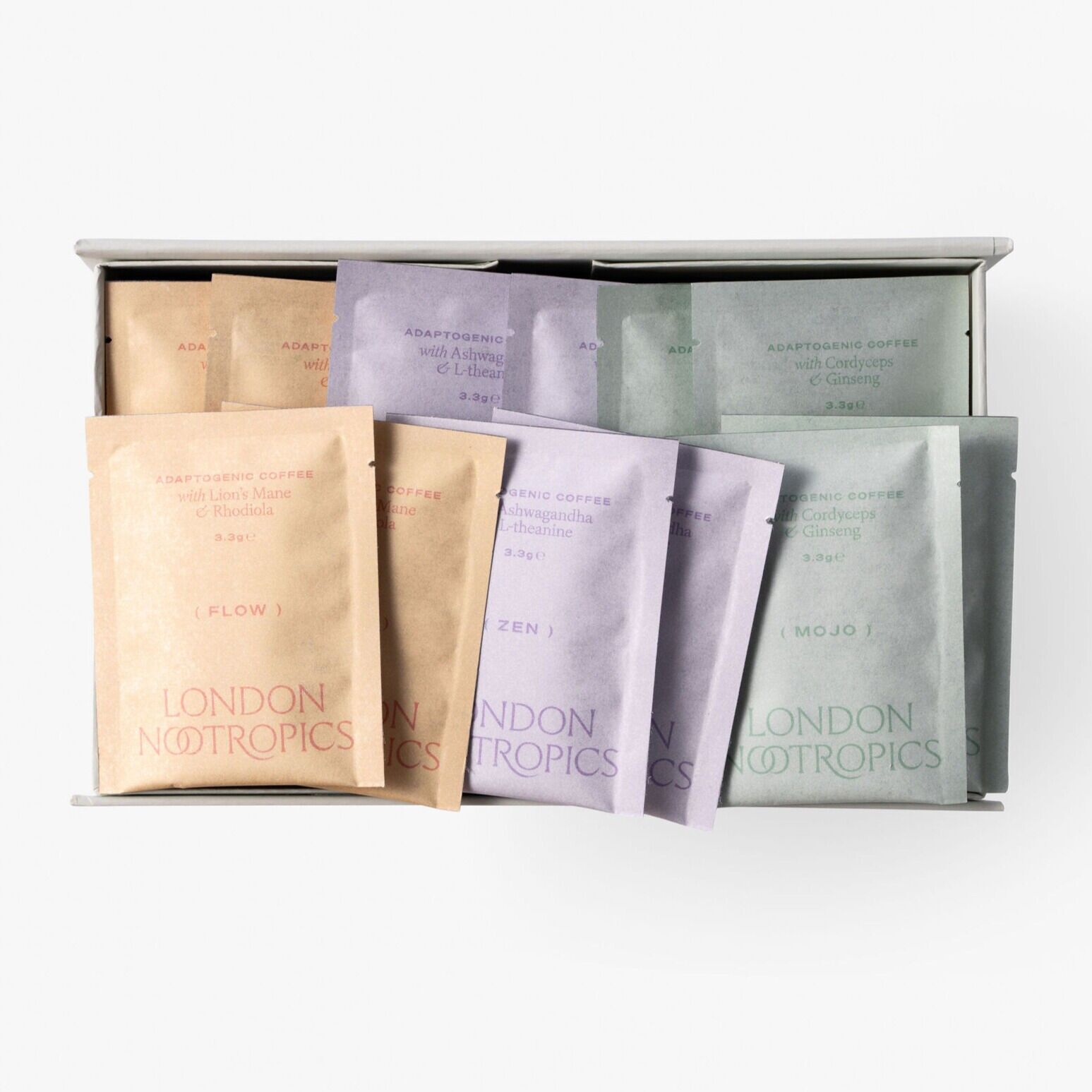 Big Box of Adaptogenic Coffee Blends by London Nootropics
