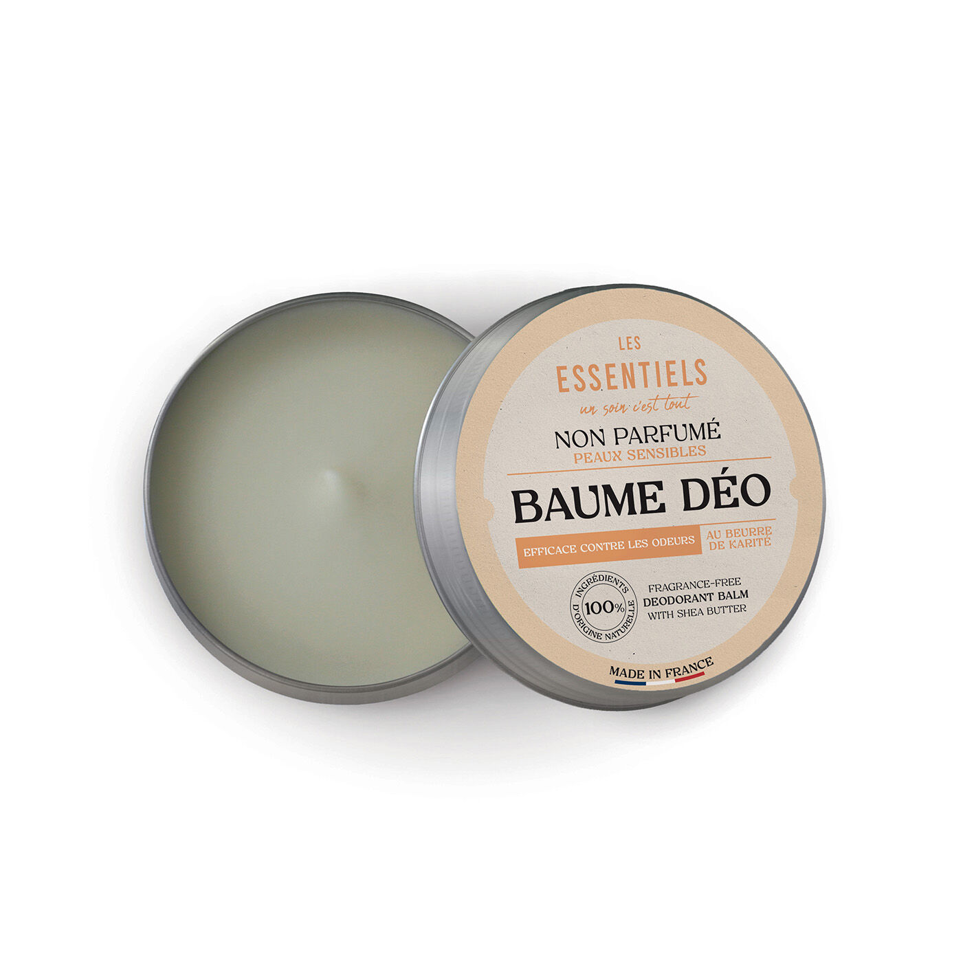Delicate & Unscented Deodorant Balm - Certified Organic - 50g