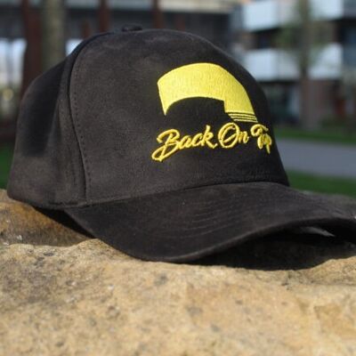 Berretto da baseball in pelle scamosciata Back On Top
