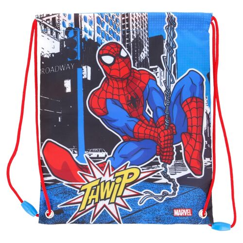 Stor bolsa merienda spiderman streets