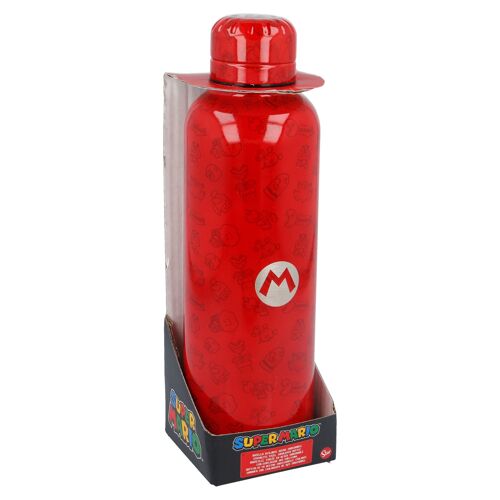 Stor botella termo acero inoxidable 515 ml super mario young adult